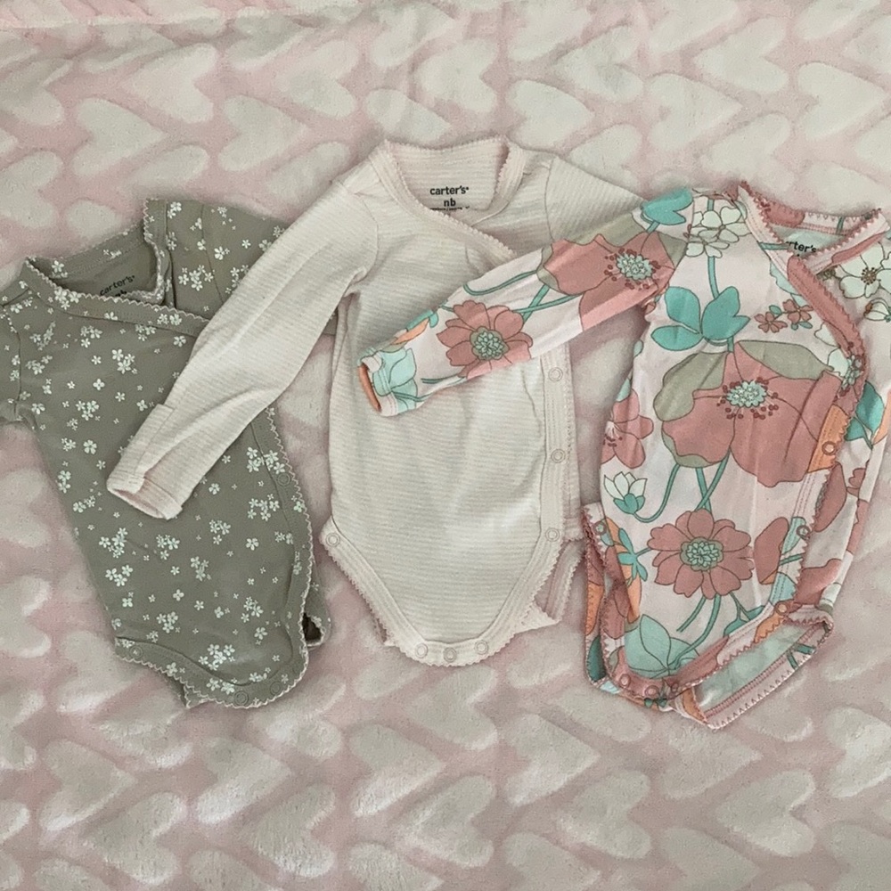 3 Carter’s onesies